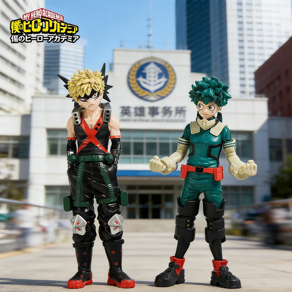 

My Hero Academia Midoriya Izuku Bakugou Katsuki Action Figure, Anime Character Model Toy, Perfect Birthday Gift for Fans