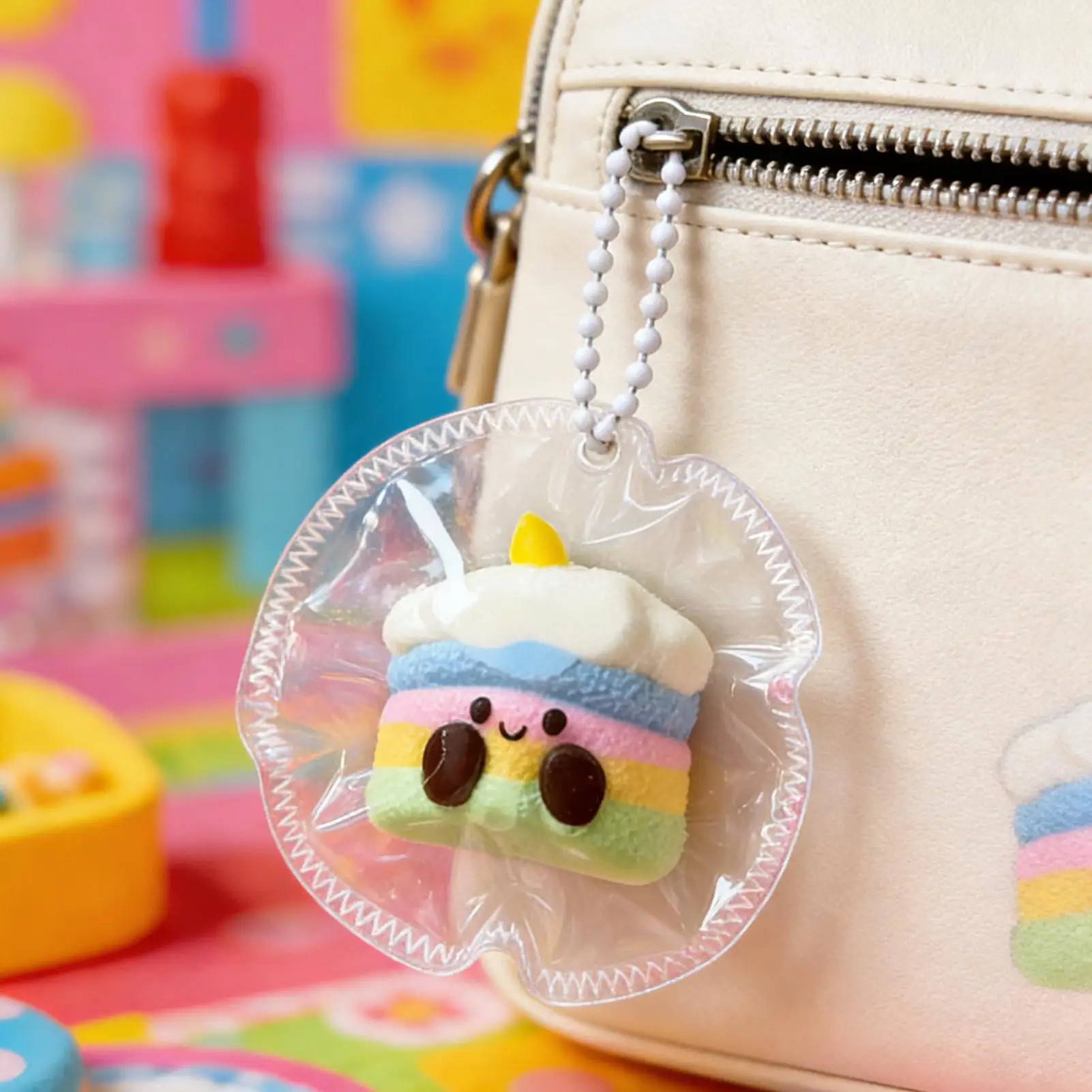 

Новинка 2026: Сквиши-игрушки в виде еды (кекс, хлеб), милые сенсорные игрушки-антистресс для пальцев, брелок-подвеска для сумки, подарок