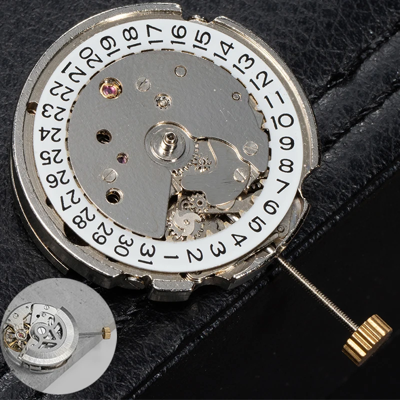 27 mm 3-Zeiger-Uhrwerk, 20 Juwelen, automatisches mechanisches Uhrwerk, Einstellung, Pendel-Uhrwerk, ersetzen