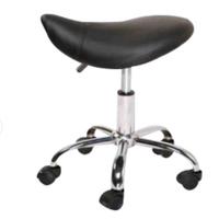 Saddle Stool Chair for Treatment Physio  Massage Clinic Spa Salon Cutting, Saddle Rolling Stool with Wheels Adjustable Height