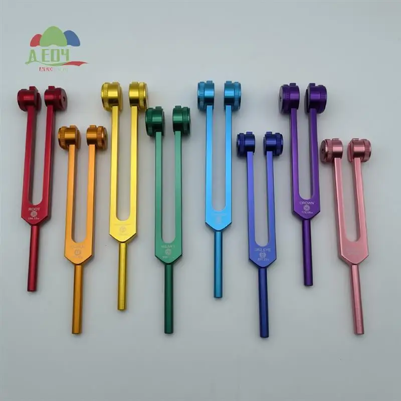 

AED4-1Set Tuning Fork Set,Tuning Forks For Healing Chakra,Sound Therapy,Keep Body,Mind And Spirit In Perfect Harmony