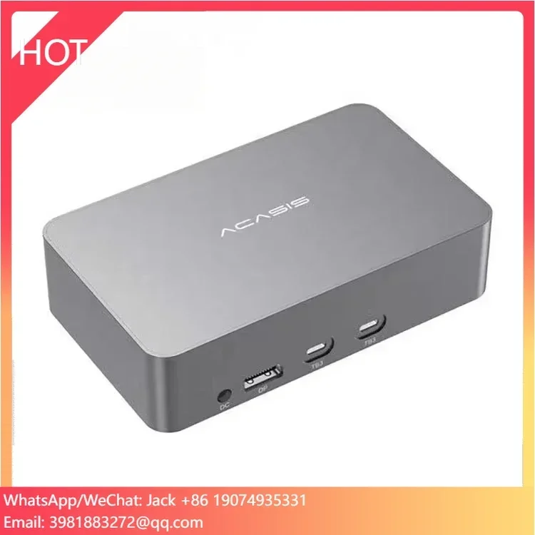 2021 Acasis Placa de captura de vídeo externa 4K60 USB4.0 4 canais SDI de alta velocidade para transmissão ao vivo