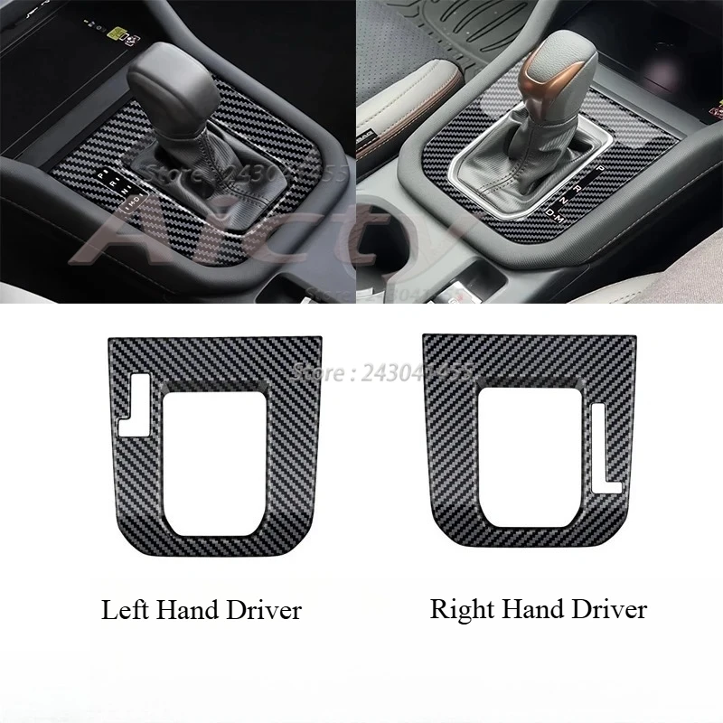 LHD RHD For Subaru Forester 2025 2026 ABS black Center Console Gear Shift Panel Head Cover trim Decoration Interior Accessories
