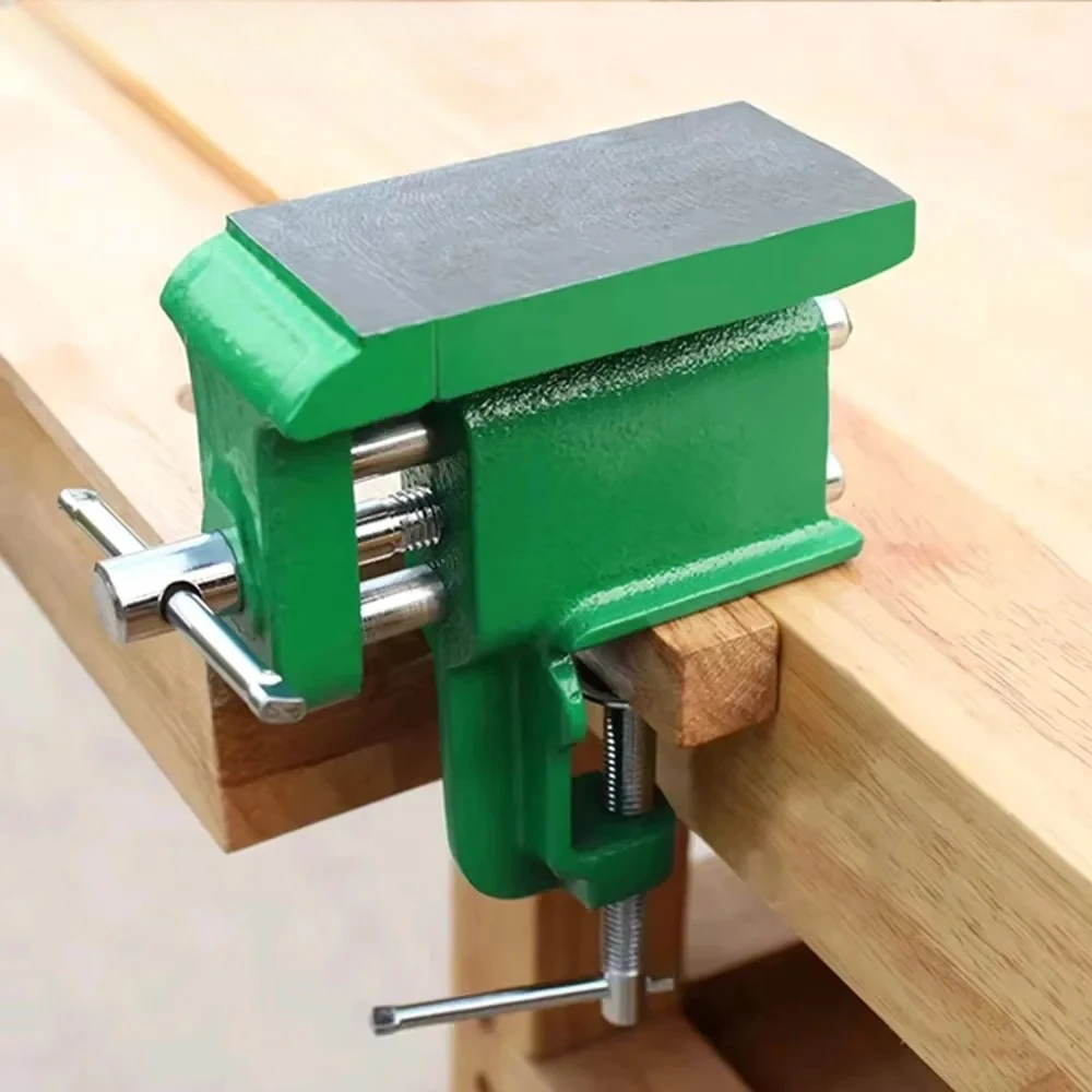 

Multifunctional DIY Table Bench Vise Bench Vise Jewelers Hobby Clamp Vise Clamp-On with Large Anvil Hand Supplies
