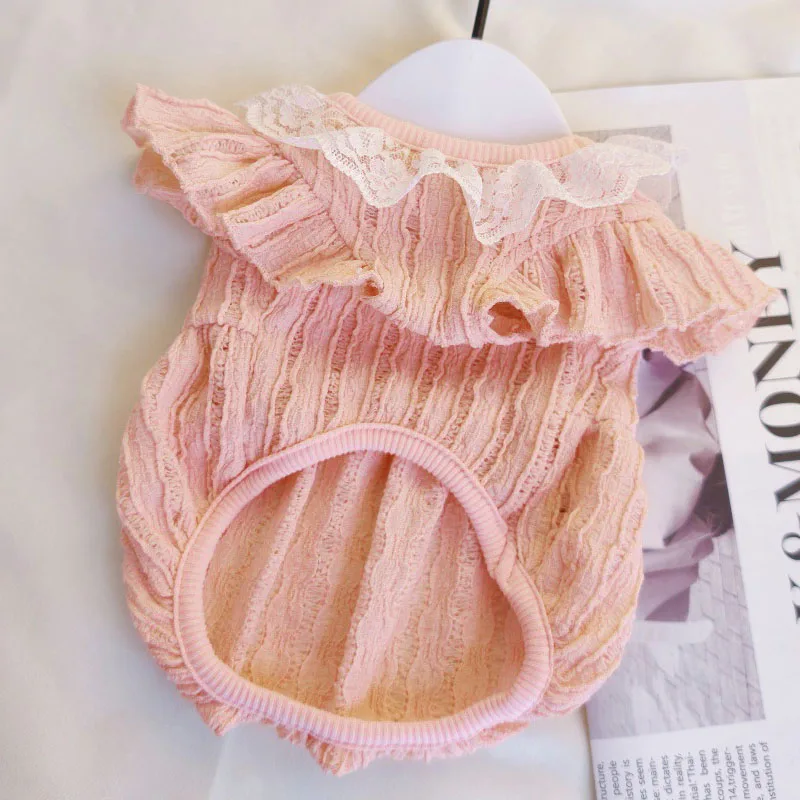 Vestido de verano para perros y gatos Sweet Girls, con capucha - imagen 5