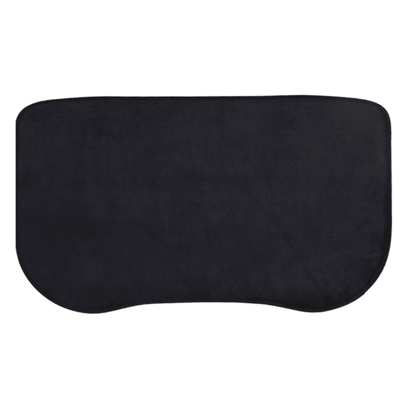 Car Black Automobile Flannel Cushion Front Trunk Cushion Storage Box Dust Pad Protection Pad for Tesla Model 3