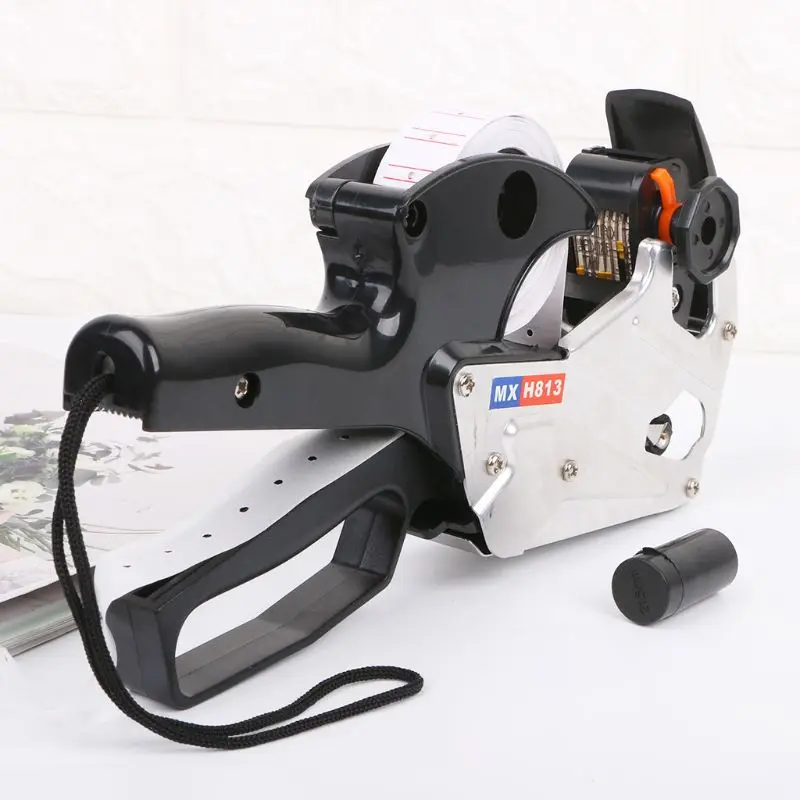 CPDD MX-H813 A-line 8 Digits Price Tag Gun Labeler Labeller Label Paper For Retail St