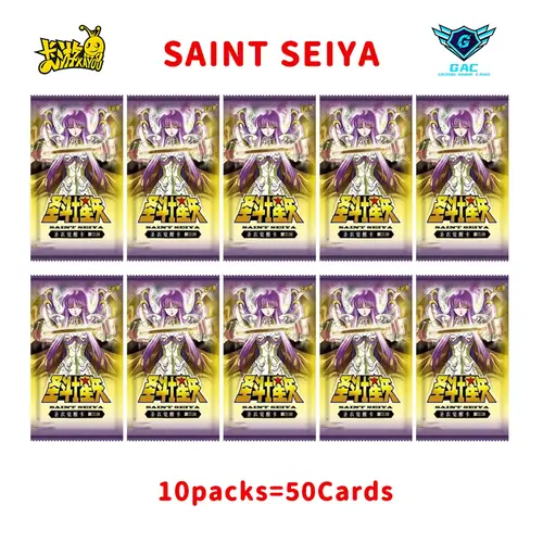New Kayou Saint Seiya Cloth Awakening Card Box Manga Edition Collectible Card Star Pack Japanese Anime Rare Collection Cards - Image 11