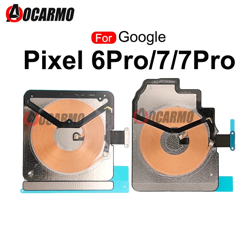 For Google Pixel 7 6 Pro 6Pro 7Pro Wireless Charging Coil Induction Chip NFC Module Flex Cable Replacement Parts