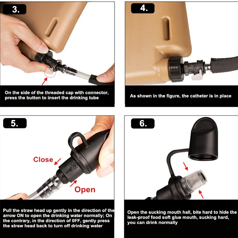 YAKEDA 1,75 л бутылка для воды