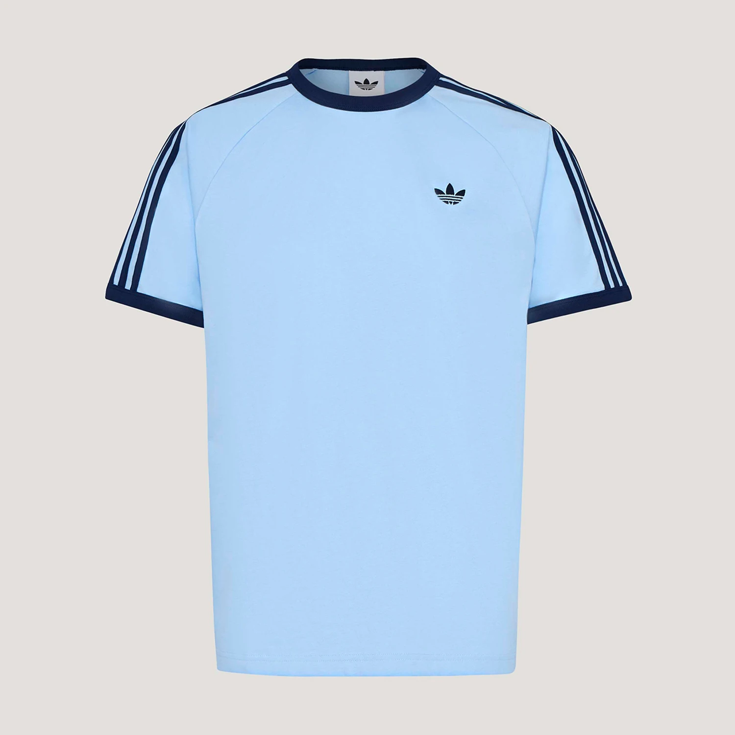 Adidas Authentic Three Leaves Men's Daily Casual Skin-Friendly Breathable T-Shirt KG6323