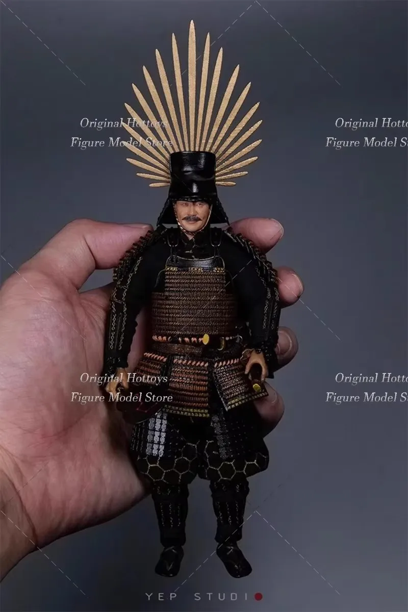 YEP STUDIO NR.0009 1/12 Żołnierz Toyotomi Hideyoshi Japoński Strateg Wojskowy z Epozy Wojny Wielkiej, Pełny Zestaw, Figurka Akcji 6''