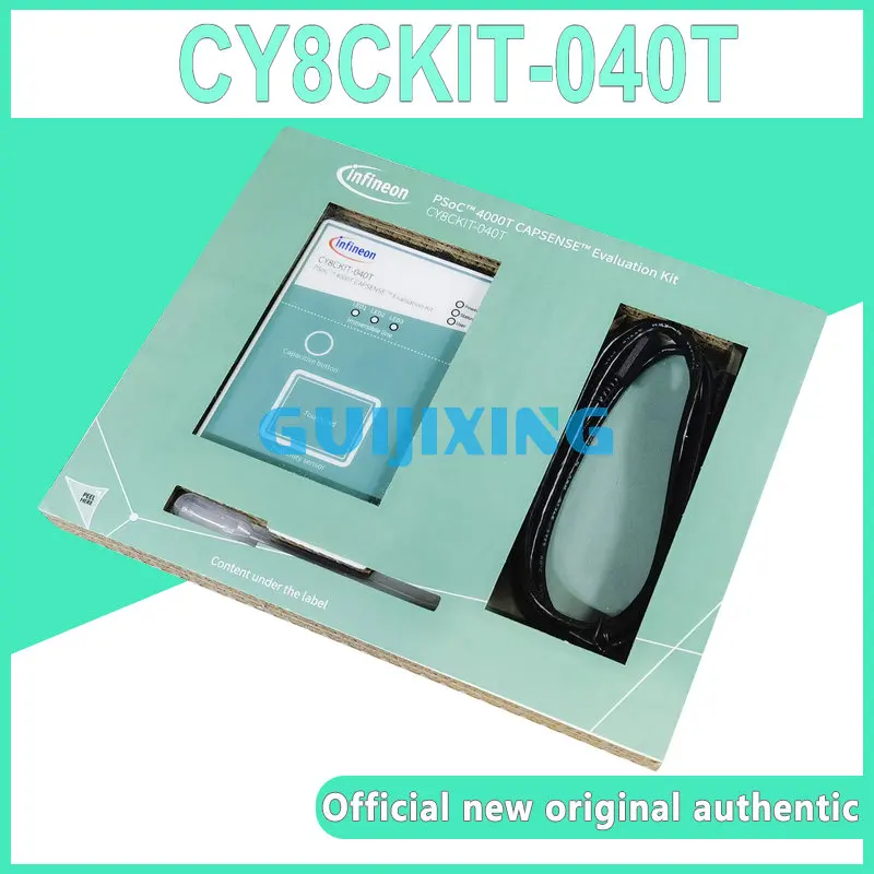 

CY8CKIT-040T PSoC 4000T CAPSENSE Capacitive Sensing Evaluation Kit Infineon