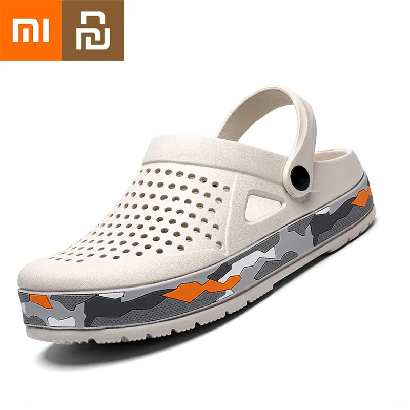 Xiaomi Youpin Men Sandals Shoes EVA Lightweight Sandles Unisex Shoes for Summer Beach Beach Flip Flop Breathable Soft Bottom