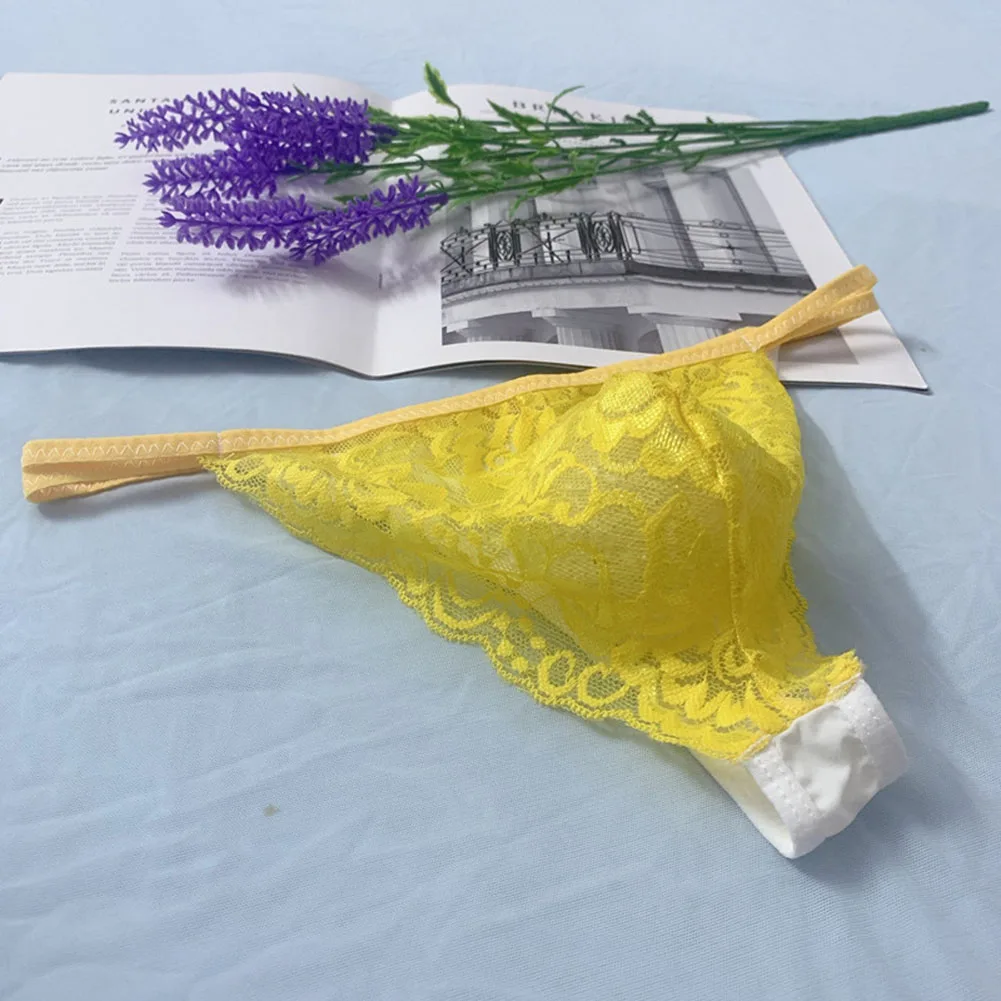 

Дышащее нижнее белье, стринги с низкой талией, ночная одежда, однотонный дизайн, подходит для ночного ношения, эластичная талия