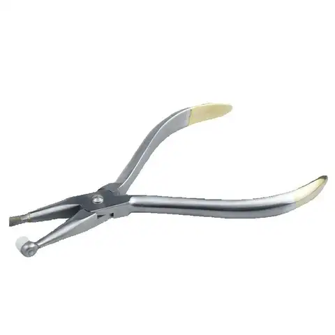 Bilashmart Dental Adhesive-Removing Pliers Dental Technology Forceps Adhesive Removal Forceps Orthodontic Forceps