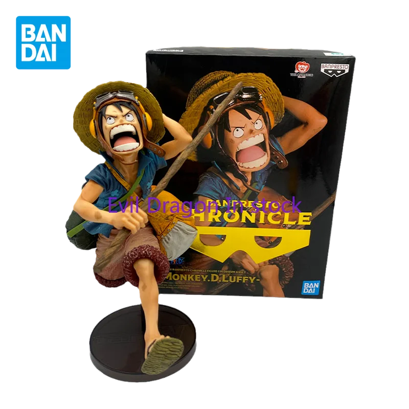 

Bandai Original One Piece Anime Figure BCFC4 Monkey D Luffy Action Figure Toys for Kids Gift Collectible Model Ornaments Dolls