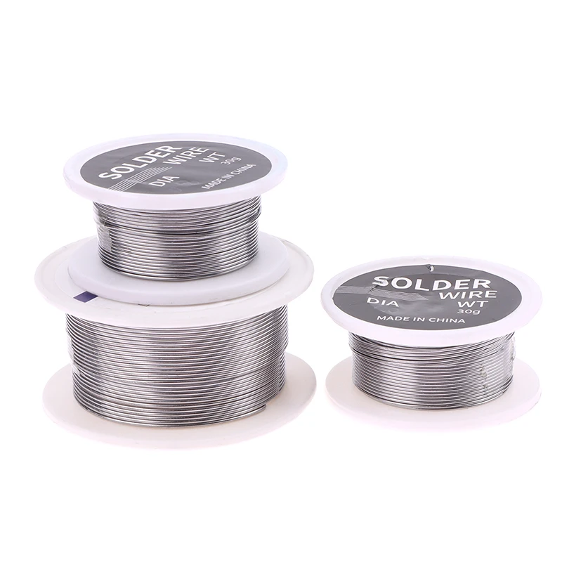 8g 15g 30g 50g 100g 0.8mm 1.0mm Soldering Tin Wire Tin Melt Rosin Core Solder Soldering Wire Roll No-clean FLUX
