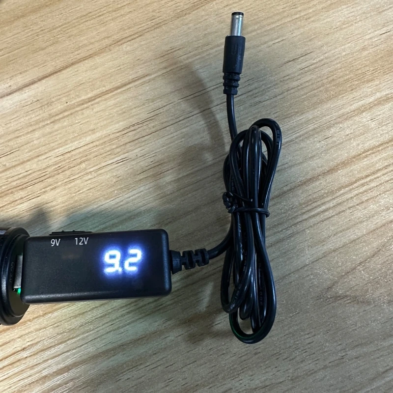 Kabel zwiększający napięcie USB Przewód zasilający 5 V do 9/12 V do routera Wi-Fi Lampy wentylatora Kamera 896C