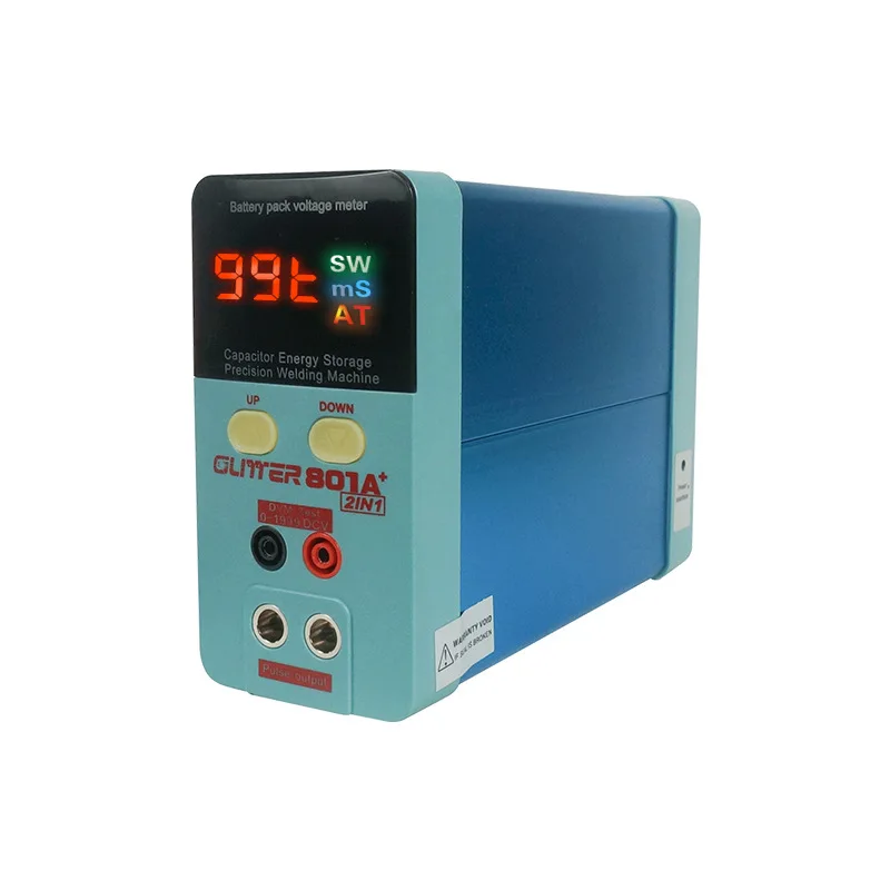 

GLITTER 801A 801A+ Battery Spot Welder Capacitor Energy-Storage Precision Pulse Spot Welder 11KW Can Be Welded Aluminum Nickel