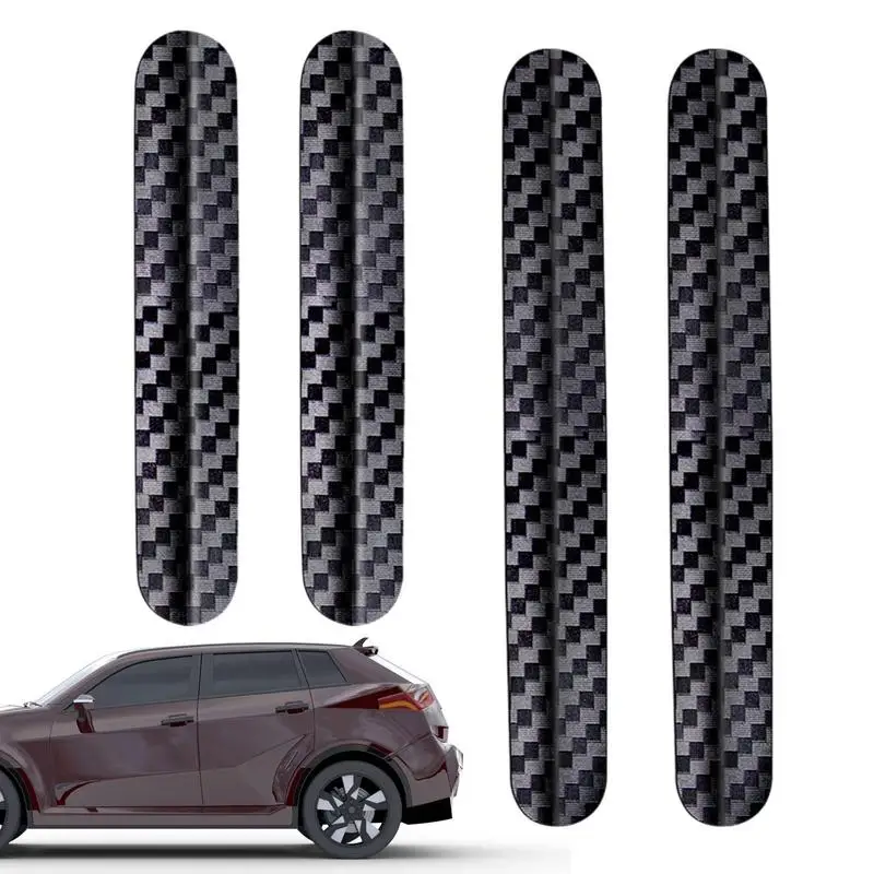 3D Auto Door Edge Protection Car Side Door Guards Decoration Bumper Guards Handle Cover Automobiles Exterior Accessories