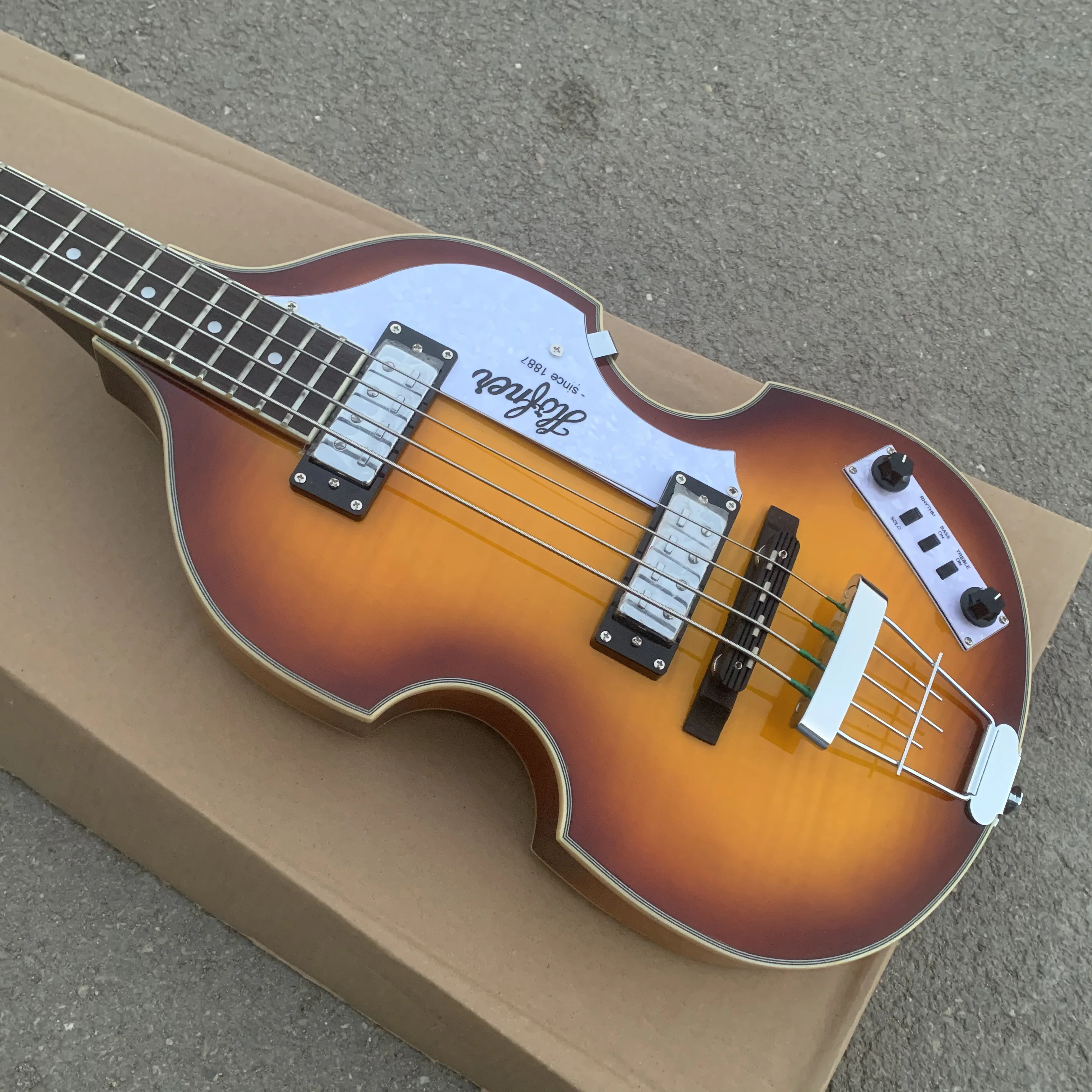 Classic HOFNER, Violin Bass, Four String Guitar, Professional Solid Wood, Free Delivery to Home