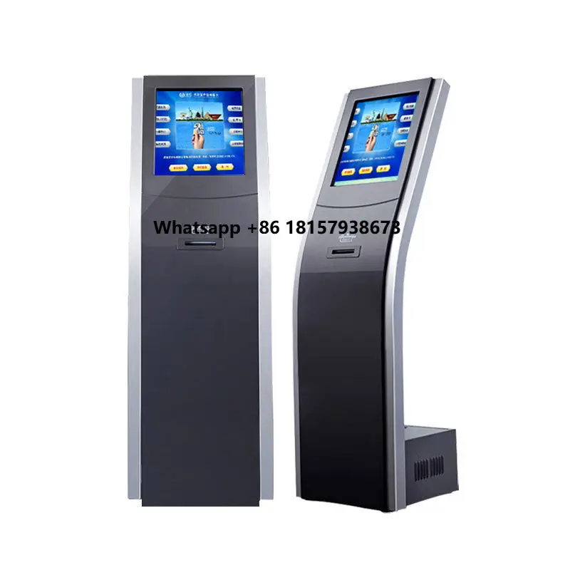 

Intelligent Professional Number Ticket Printer Self Service Touch Screen Queue Management System Kiosk for Hospital and Bank