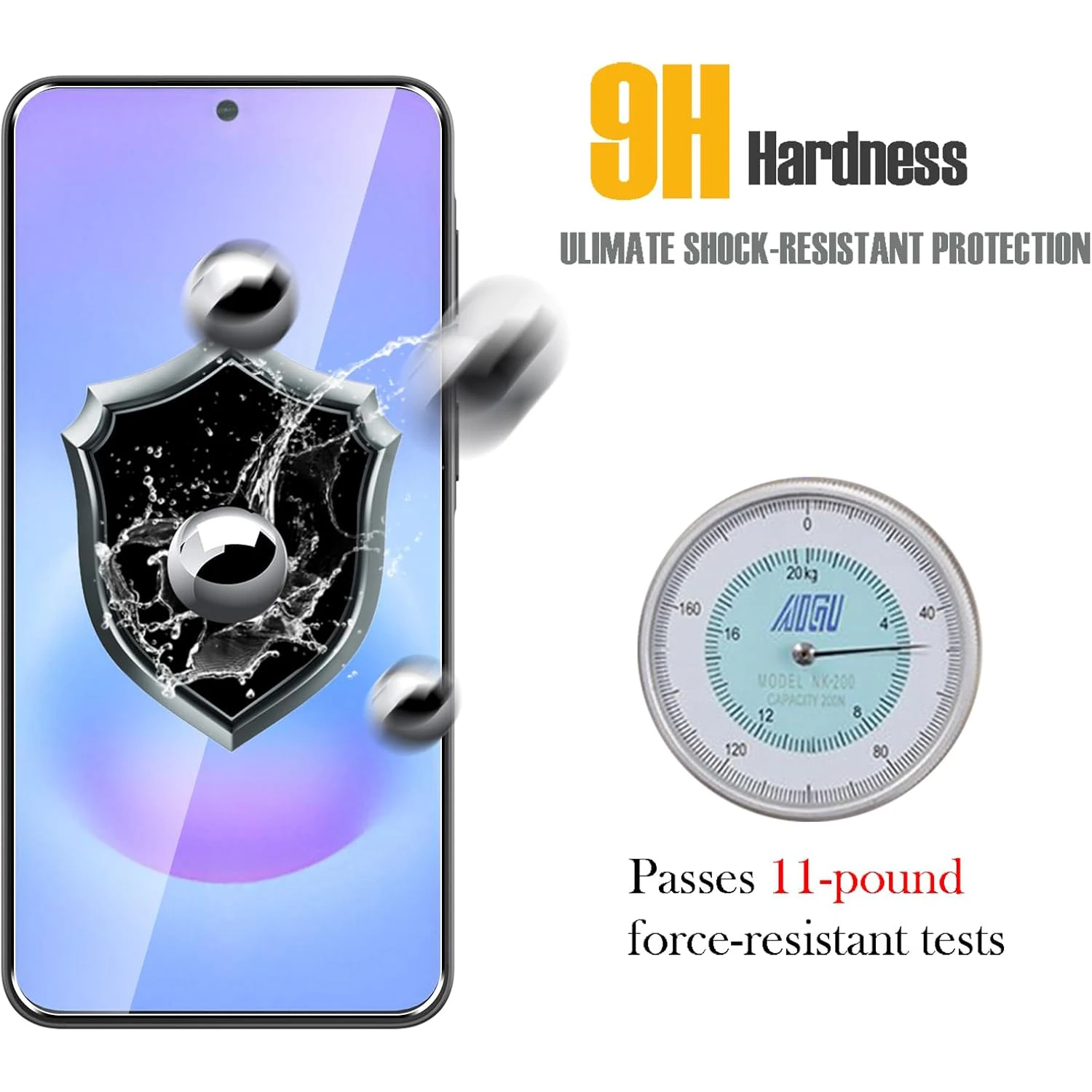 1/2/3/4Pcs For Samsung Galaxy A57 Tempered Glass Screen Protector - Pack of Screen Protectors for Galaxy A57