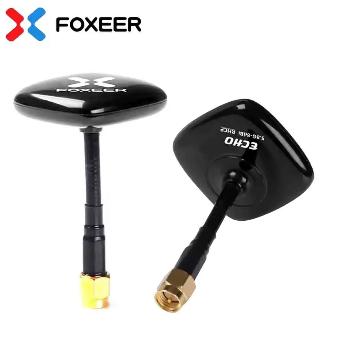 FOXEER ECHO2 5.8GHz 9dBi Patch Antenna LHCP RHCP for RC Airplane FPV Freestyle Drones VTX VRX Goggles Monitor