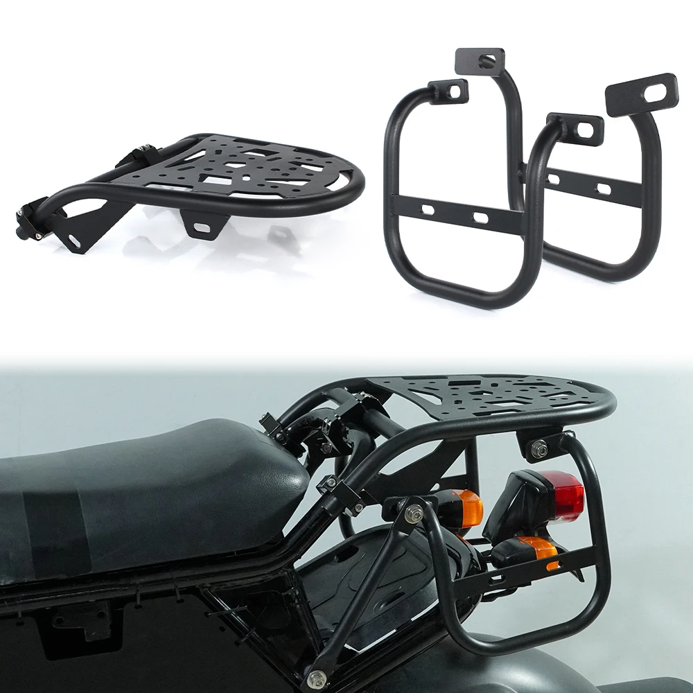 

Motorcycle Rear Rack Luggage Rack Fit For Honda Ruckus 50 (Zoomer) 2003-2024 Saddlebag Support Racks Pannier Racks Side Carrier