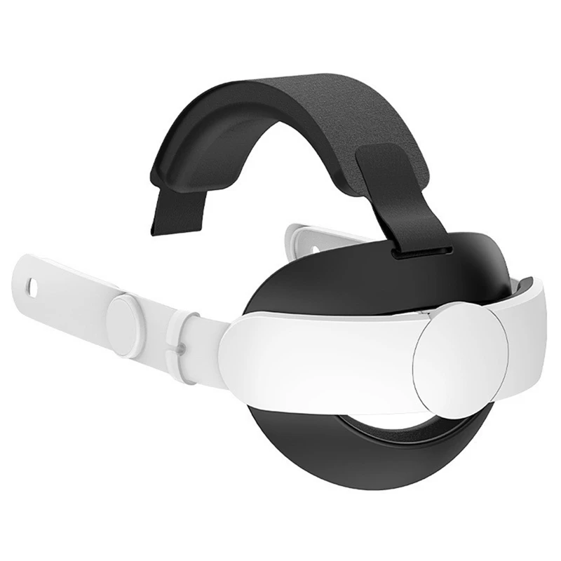 لعصابة الرأس Meta Quest3s Elite، مريحة في الارتداء، مريحة، قابلة للتعديل، مريحة لتخفيف الضغط
