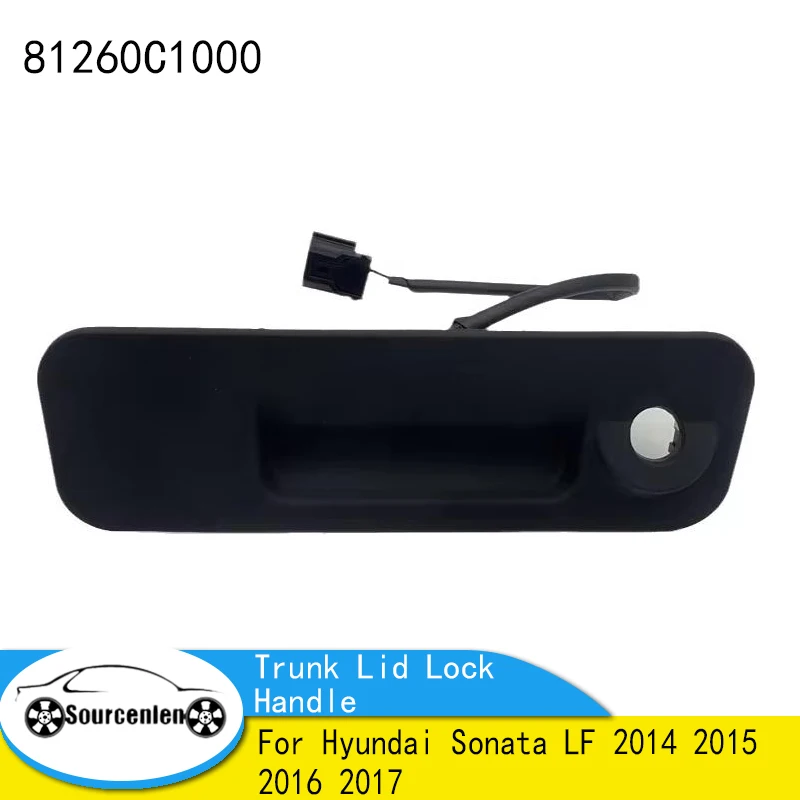 

For Hyundai Sonata LF 2014 2015 2016 2017 OEM Trunk Lid Lock Handle OEM 81260C1000 81260 C1000 81260-C1000