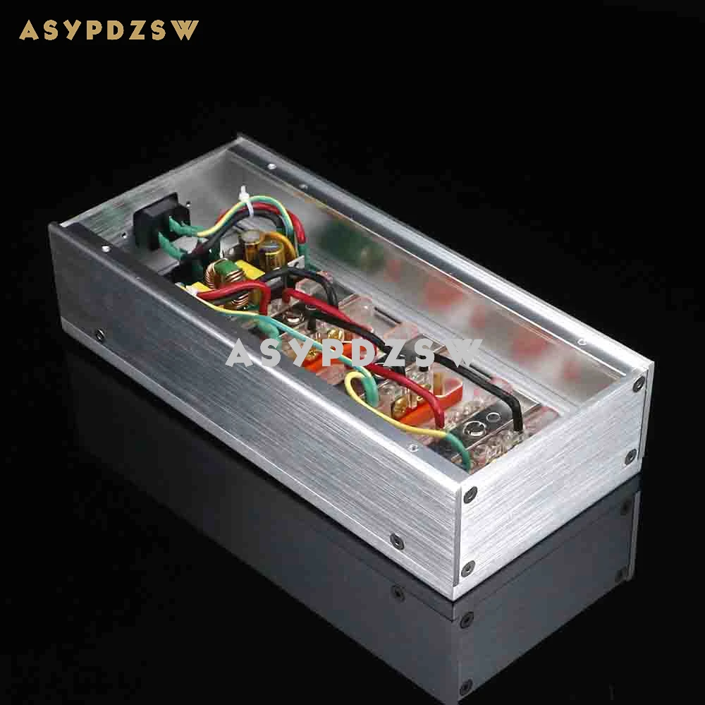 6 مقاعد من الألومنيوم المطلي بالذهب والفوسفور والنحاس U.S EMI Filter AC موزع الطاقة