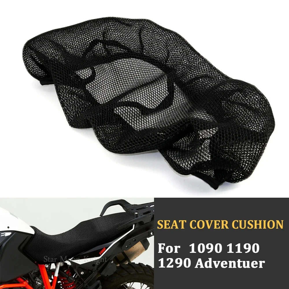 1290 Adventuer Motorcycle Seat Cushion Cover Net 3D Mesh Protector Insulation Cushion Cover For 1090 1190 1290