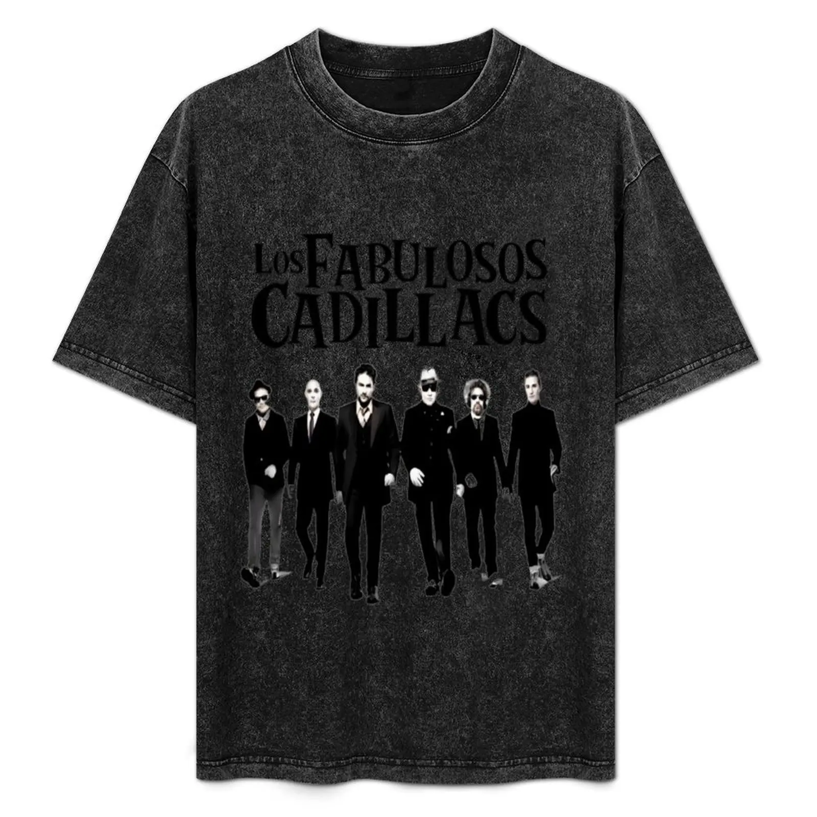Camiseta Los Fabulosos Cadillacs, camiseta sencilla de talla grande
