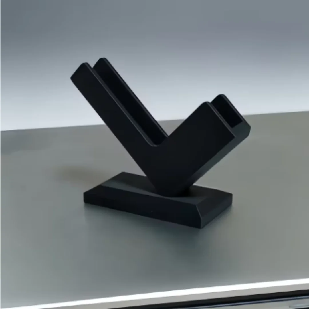 1PC Industrial Style Creative Business Card Storage Rack Desktop Business Card Display Rack Office Decoration Business Card Rack view 6