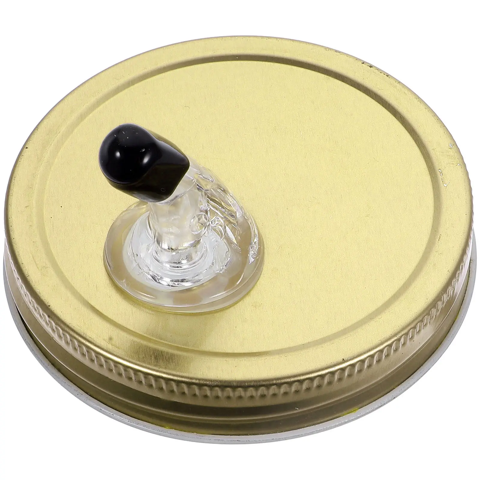 Tapa dispensadora de líquidos para tarros Mason de boca ancha, con boquilla de cocina para aceite, vinagre, salsa de soja, zumo y bebidas, 1 unidad