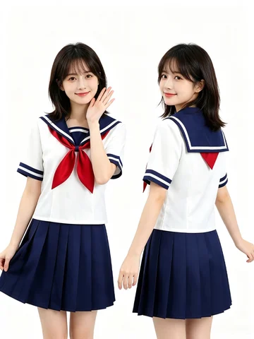 Gaming Anime Cosplay Costumes Yandere Simulator Japanese JK Sailor Uniforms Schoolgirl Uniforms Halloween Party Costumes