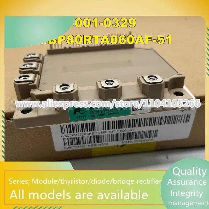 

6MBP80RTA060AF-51 A50L-0001-0329 6MBP80RTA060 6MBP50RTA060 6MBP100RTC060-01 A50L-0001-0335 A50L-0001-0327 New IGBT module