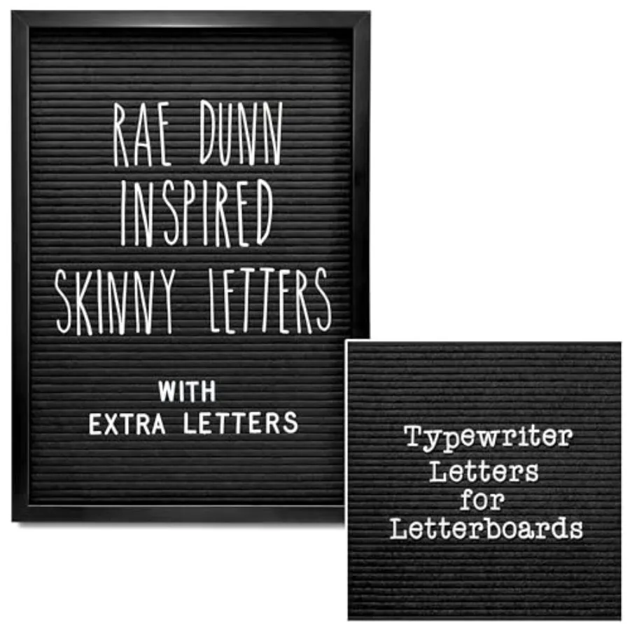 

Letter Board w/Skinny Letters 12x17 and Typewriter Letters
