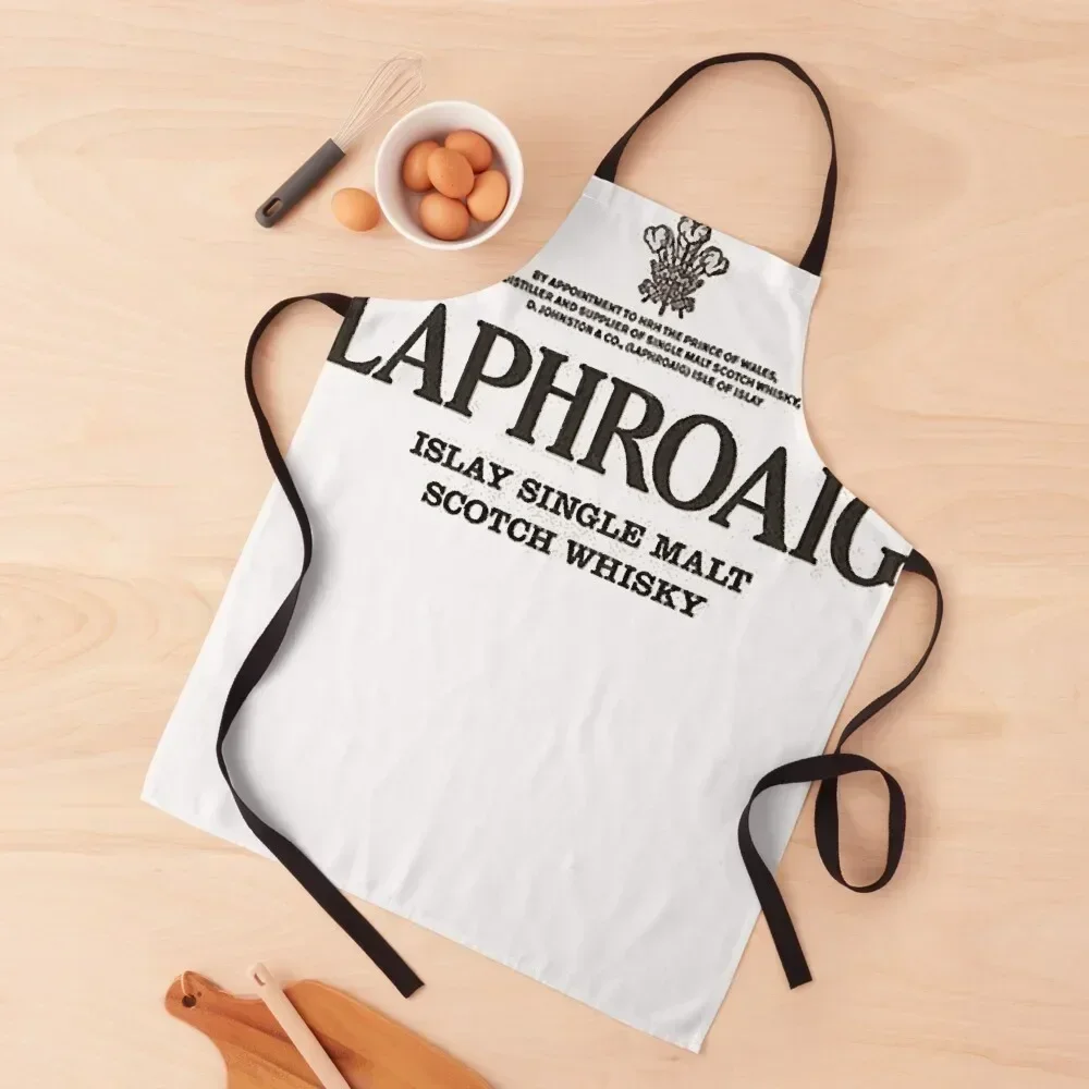 Laphroaig whiskey Apron Kitchen Front Nursing Apron