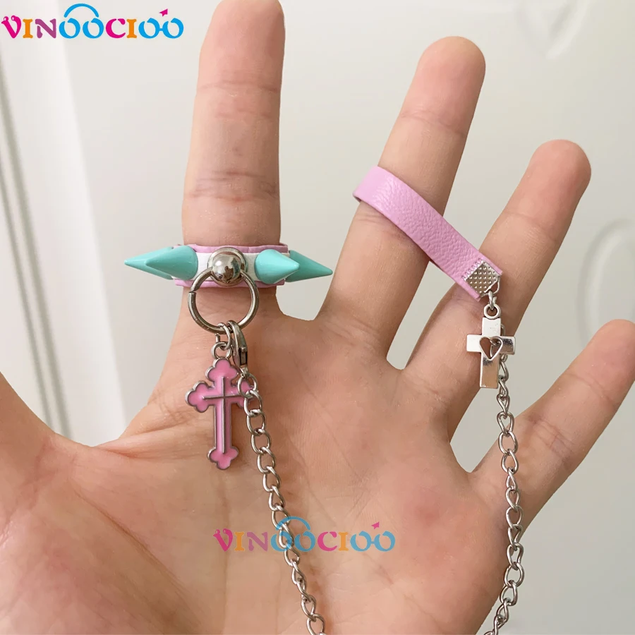 1/3 1/4 1/6 BJD Doll Choker Candy Color Doll Necklace Hand Collar Lead Rope for 30cm 45cm 60cm 75cm Uncle Doll Toy Accessories