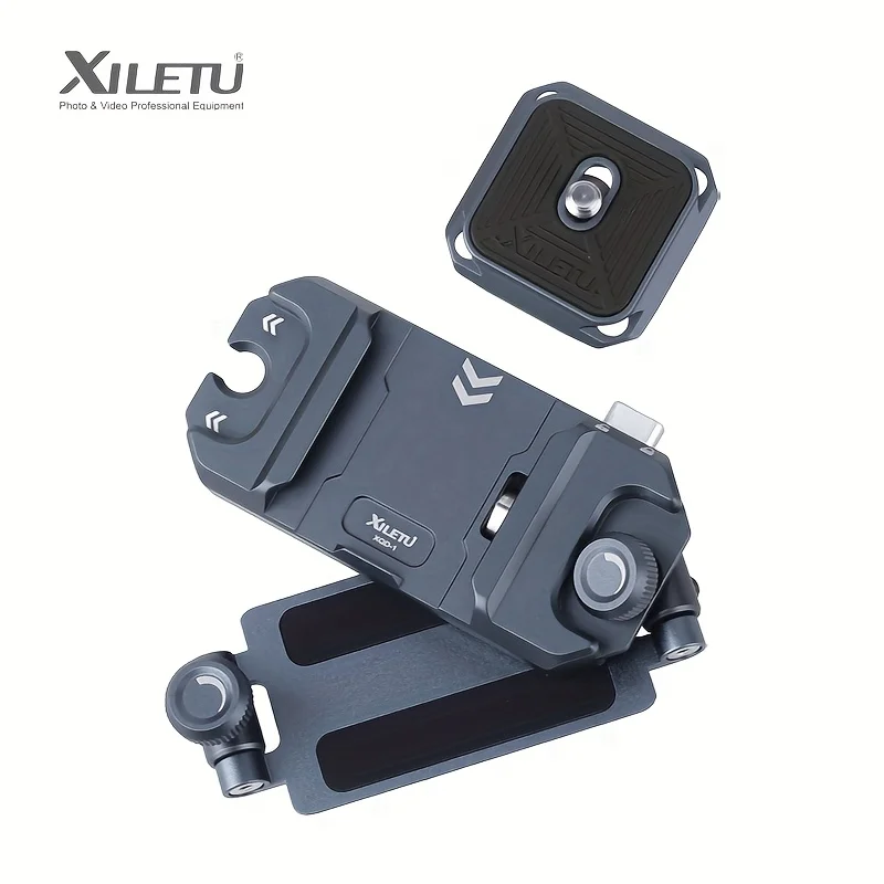 Pince de plaque à dégagement rapide pour appareil photo DSLR universel, cardan Arca Swiss, interrupteur rapide, adaptateur de montage coulissant pour trépied, pince de caméra