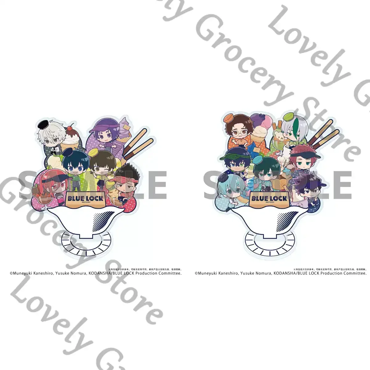 

Anime BLUE LOCK Nagi Seishiro Rin Itoshi Hiori You Isagi Yoichi Mikage Reo Cosplay Acrylic Standing Sign Stand Figure Fans Gift