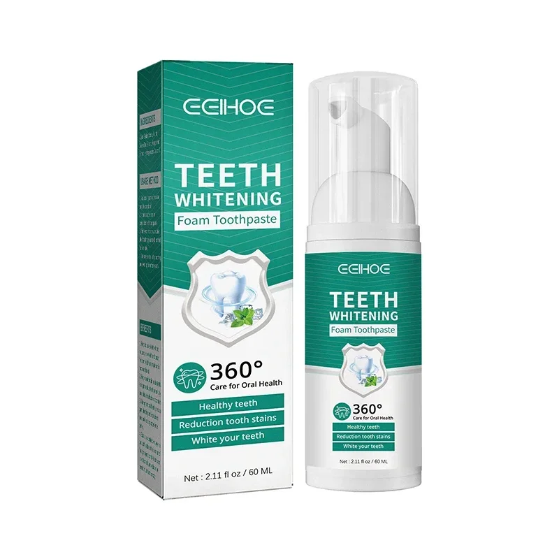 Mousse Toothpaste Cleaning Teeth Bright White Repair Anti Sensitive Removes Bad Breath Freshens Breath Tooth Care Product