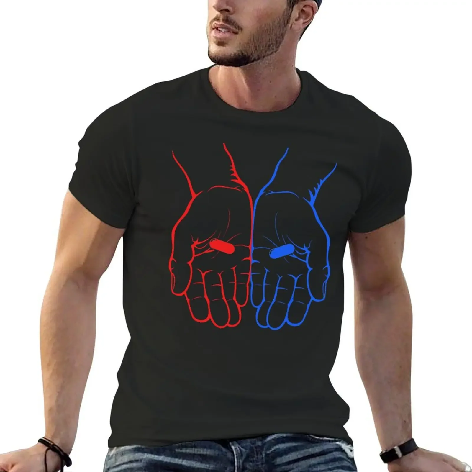 

Red Pill or Blue Pill The Matix T-Shirt customs design your own sublime cute clothes sweat shirts, men