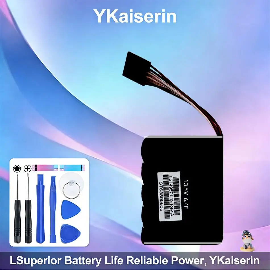 Batería de Respaldo BBU de Repuesto Premium de 6.4F para Tecate Lsi Broadcom Megaraid Lsi 9361-8i 9364-8i 9362-8i 9380-8i 49571-13