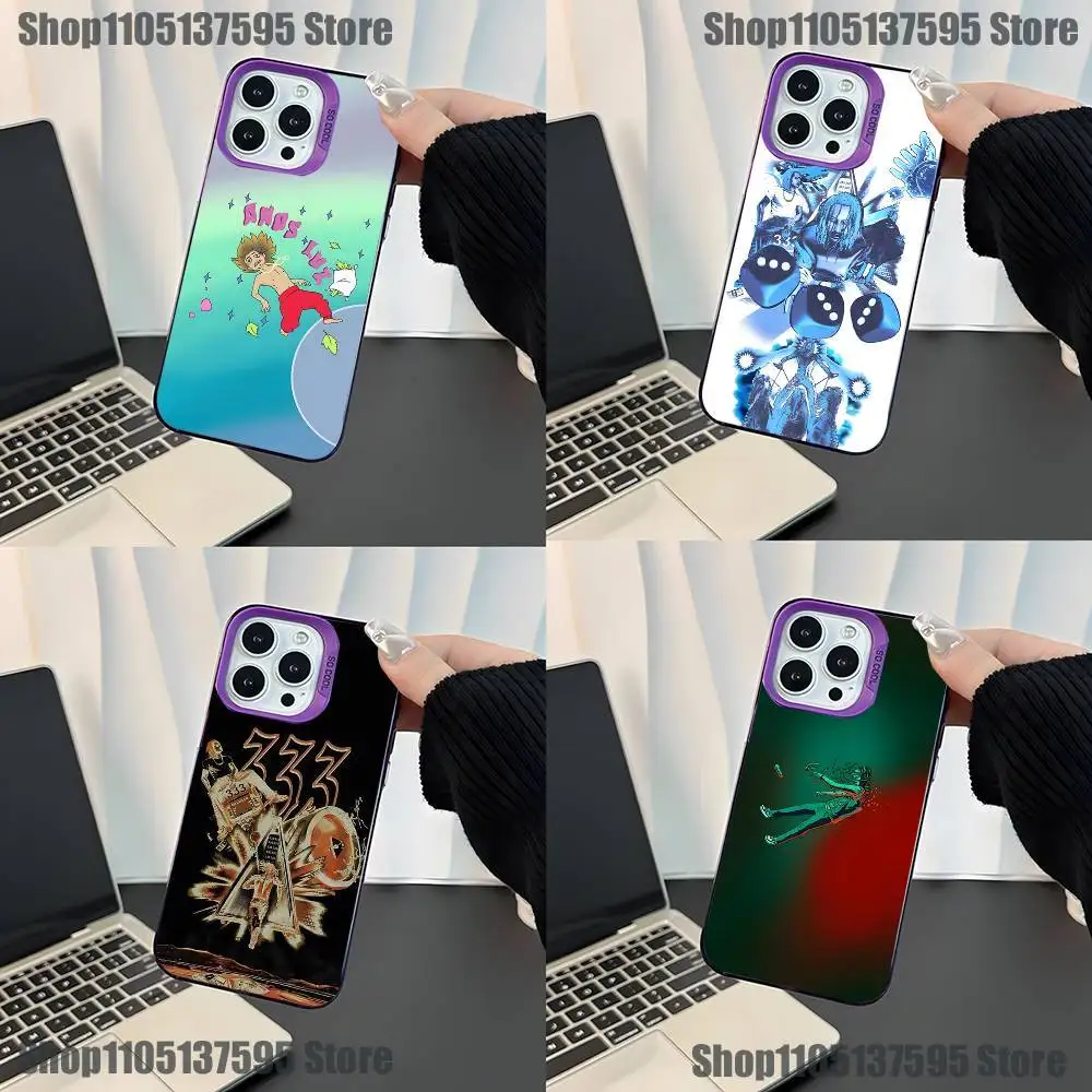 

Singer M-Matue 333 Album Phone Case For iPhone 17,16,15,14,13,12,11,Mini,Pro,E,SE4,XS,MAX Purple Candy Matte Cover