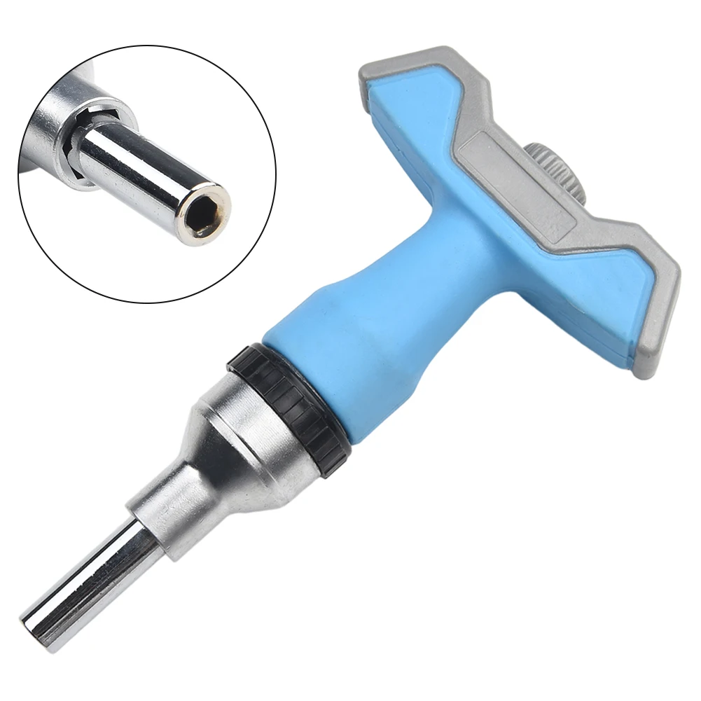 

Adapter Screwdriver Handle Adjustable High Hardness Ratchet Wrench Steel + Plastic T Type Affordable Brand New