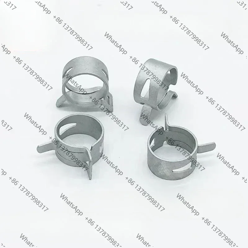 80Pcs/Set 7-18mm Spring Clip Hose Clamp Fastener Fuel Line Hose Water Pipe Air Tube Car Plumbing Tools